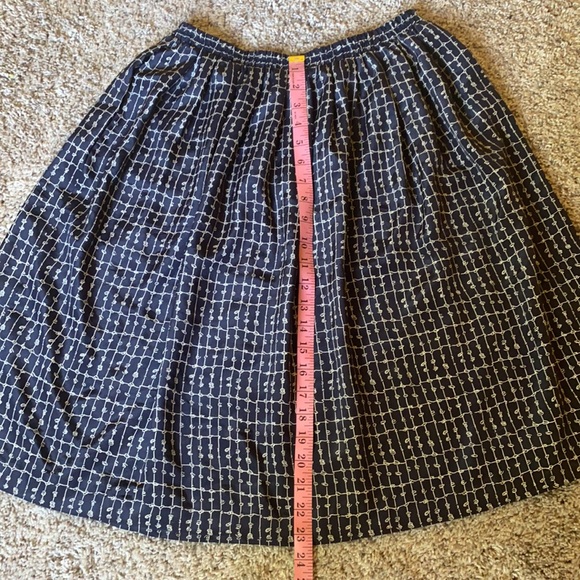 Leslie Faye Printed A-Line Skirt - Picture 4 of 12